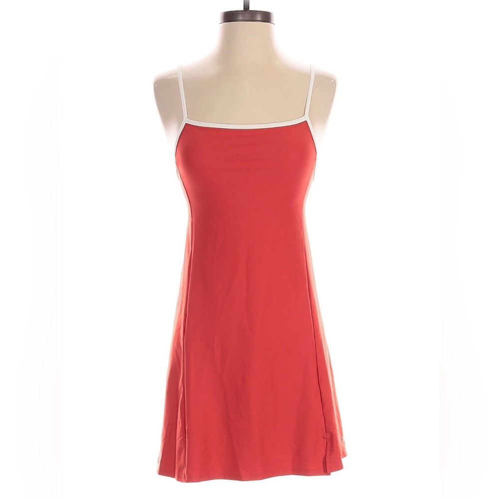 Old Navy Red Activewear Dress with White Trim